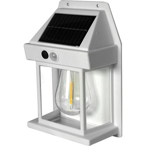 Solarbetriebene Außenwandleuchte mit Bewegungsmelder, drei Beleuchtungsmodi, ideal für Garten, Villa oder Terrasse. 1800-mAh-Akku. (1/5)