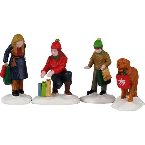 Festive Holiday Shoppers - LEMAX COD. 62635
