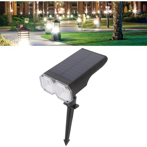 Lampes solaires au sol, lampes de jardin, éclairage paysager extérieur étanche à LED (1/5)