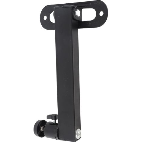 Support mural pour projecteur pliable universel avec interface 1/4", angle réglable, capacité de charge élevée, support mural de 20 cm. (1/5)