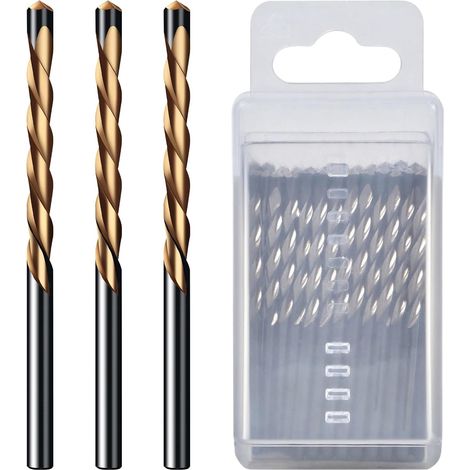 1/8 Inch 50 Pieces Drywall Cutter with Guide Tip for Plasterboard for Use with Helical Saw (1/5)