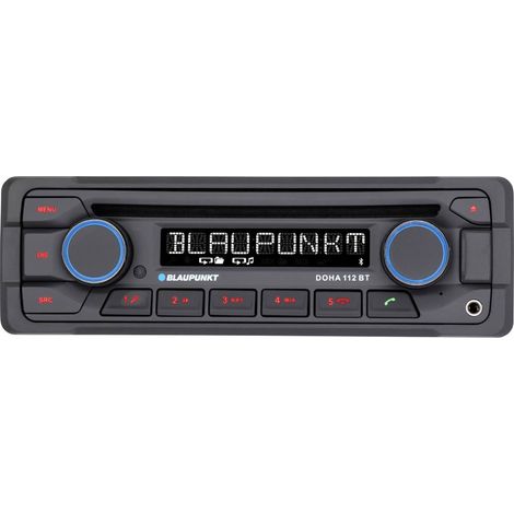 Blaupunkt Doha 112 BT Autoradio Collegamento per controllo remoto da volante, Vivavoce Bluetooth®, Telecomando incl. (1/3)