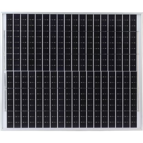 Panneau solaire photovoltaïque monocristallin en silicium pour système de surveillance de la production d'énergie 20 W 18 V (1/5)