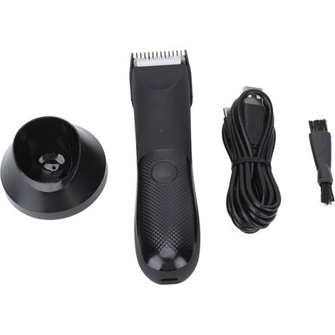 Tondeuse Électrique Sans Fil Rechargeable USB pour Hommes - Prise Ergonomique et Portable (1/5)
