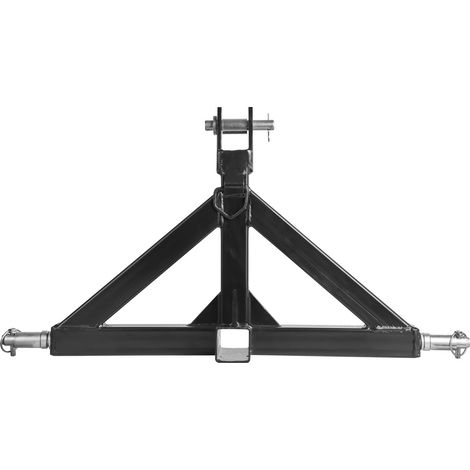 Adaptateur de relevage 3 points avec récepteur 50 mm, capacité 1 360 kg, attelage rapide robuste pour tracteurs (Kubota, Mahindra, John Deere, Massey Ferguson). (1/5)