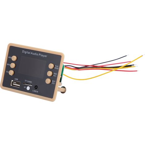 Module lecteur décodeur Bluetooth MP3 5.0, récepteur audio stéréo (1/5)