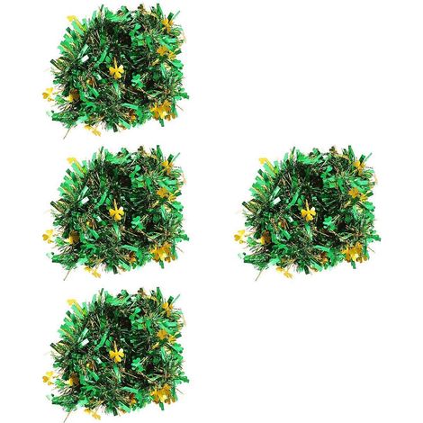 Guirlande décorative verte pour la Saint-Patrick (4 pièces)