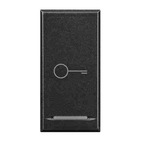 BTIHS4915BD Copritasto Axolute 1 funzione con lente simbolo chiave