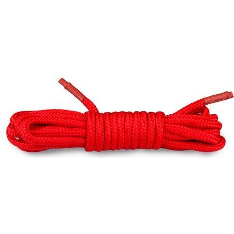 Corda bondage in nylon da 10 m, rossa (1/4)