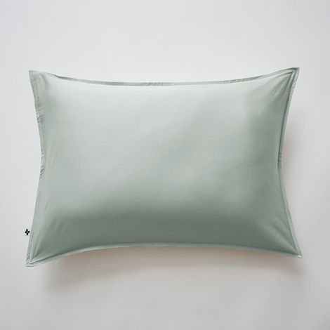 Taie d'oreiller en bambou 50x70 cm vert d'eau (1/2)