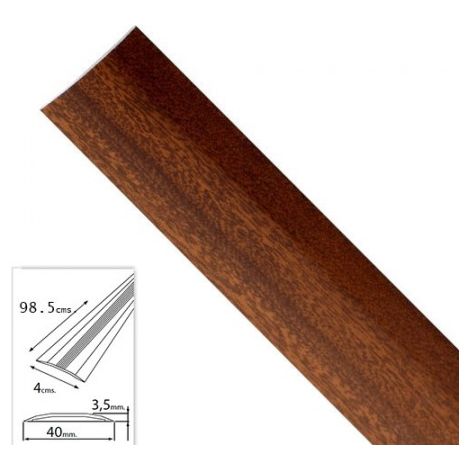 Klebestreifen für Sapelli-Teppiche aus Metall 98,5 cm.