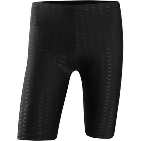 Short de bain homme 2024, respirant, tendance, léger et confortable, en polyester, noir, taille 2XL (55-65 kg) (1/5)