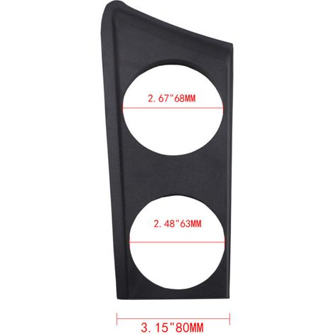 Un porte-gobelet/porte-bouteille noir pour BMW à conduite à droite, amélioration intérieure. (1/4)