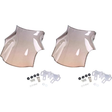 2 deflectores de viento para parabrisas de motocicleta Hornet CB400 CB600 CB750