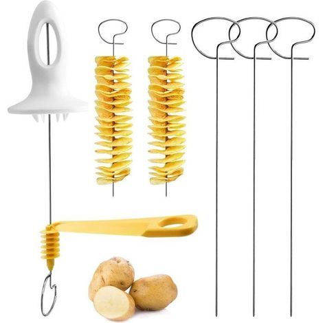 Coupe-pommes de terre en spirale - Coupe-pommes de terre torsadé - Ustensiles pour frites - (1/5)