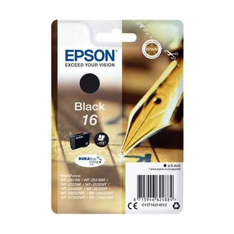 Cartucho de Tinta Compatible Epson C13T16214012 Negro (1/5)