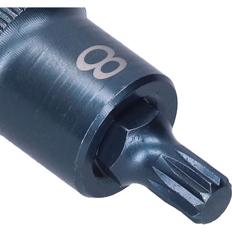 Pneumatischer/elektrischer Schnellspannschlüssel aus S2-Legierungsstahl, 12-Winkel-Stecknuss. (1/5)