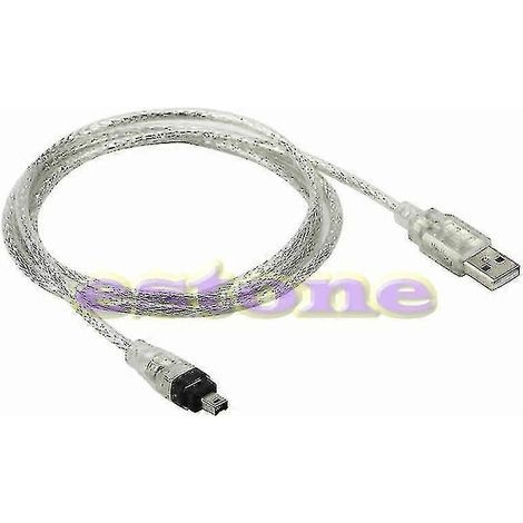 1,5 m (5 ft) iLink USB-zu-FireWire-IEEE-1394-4-Pin-Adapterkabel (1/3)