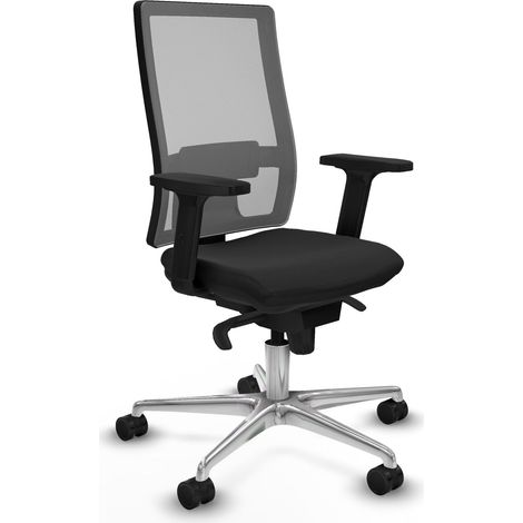 Sedia ufficio piqueras y crespo Horna nero schiuma ergonomica (1/2)