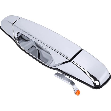 Chrome Front Exterior Door Handle, Ergonomic Handle, for Silverado 1500 2500HD 3500HD 2007 to 2014 Sierra 1500 2007 to 2013 (Passenger side right: 15915148, 80545, 84053436) (1/5)