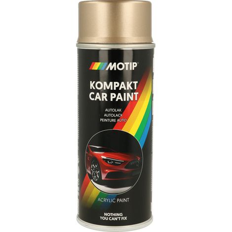 PEINTURE ACRYLIQUE KOMPAKT 55470 ARGENT METALLISE 400ML MOTIP