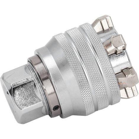 Verstellbarer 3/8-Zoll-Steckschlüssel, Universaladapter für Ratsche, Bohrmaschine, Schlagschrauber, 10–19 mm, vielseitig einsetzbar (1/5)