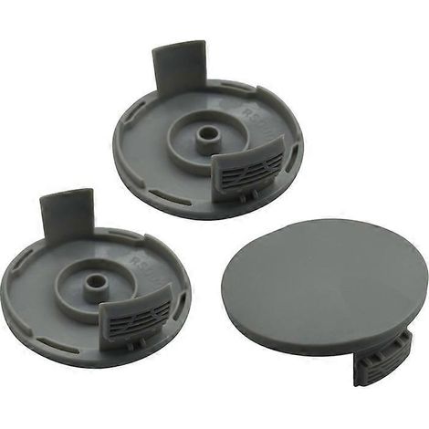 RAC122 Lot de 3 capuchons de bobine de rechange compatibles avec les tondeuses Ryobi RLT4027, RLT4125, RLT5027, RLT6030, RLT5127 et RLT6130 (1/4)