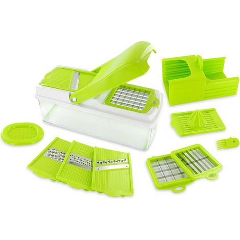 Mandoline Multifonction 5 en 1 avec 7 Accessoires (1/3)