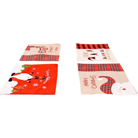 Décorations de table de Noël, sous-verres, joyeux, pour la maison, nouveau, Noël, Kerst Noel (1/5)