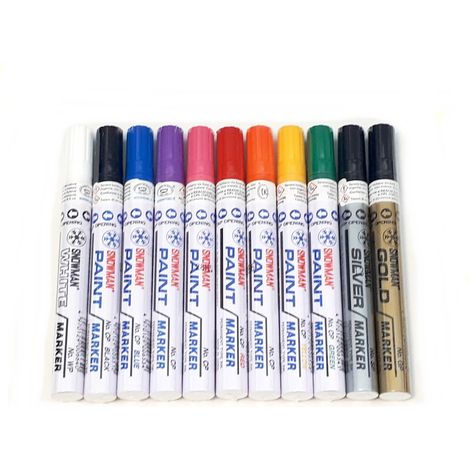 PENNARELLI PAINT MARKER SNOWMAN GIALLO (1/2)