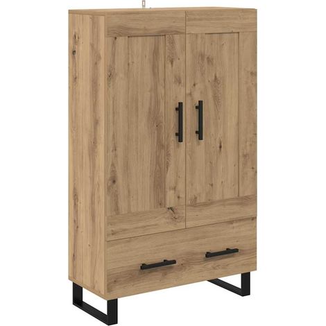 Highboard Artisan-Eiche 69,5 x 31 x 115 cm Holzwerkstoff vidaXL