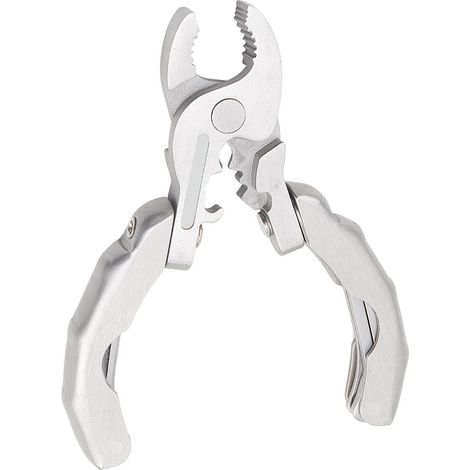 Mini outil multifonction 9 en 1, porte-clés en acier inoxydable massif, tournevis multifonction, outil de poche pour l'extérieur et les voyages (1/5)