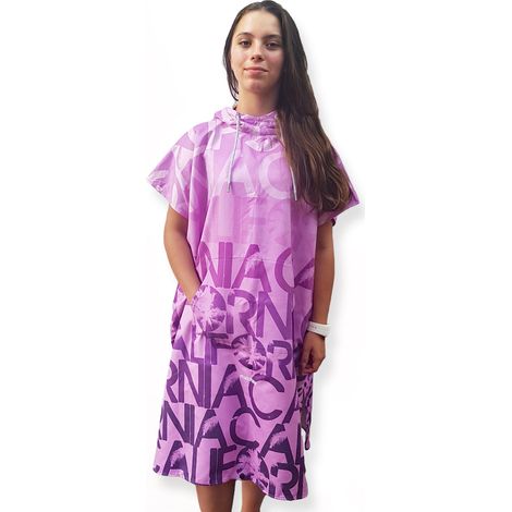 Poncho per surfista tricheco sportivo turista piscina microfibra (1/5)