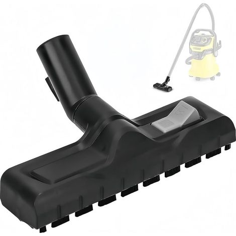 35mm Brosse Aspirateur pour Kärcher WD3,WD4,WD5,WD6, Accessoire pour Les aspirateurs Multifonctions Eau et poussières,32mm/35mm Brosse d'aspirateur Universelle Avec adaptateur,Accessoire d'aspirateur (1/5)