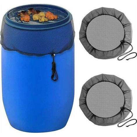 DerruiFilet de Pluie, Housse de Pluie Ronde de 80 cm, Filet de Pluie avec Cordon de Serrage, Filet de Pluie Réglable, Filet de Protection Filet de Pluie, Protection contre les Feuilles, les Mauvaises (1/5)