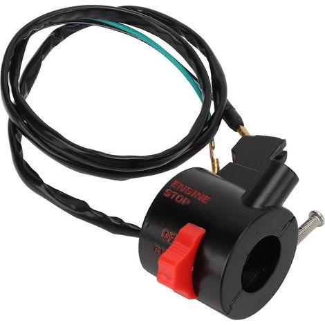 Coupe-circuit de guidon droit pour moto avec boîtier d'accélérateur 35013gel700, remplacement pour XR5 (1/5)