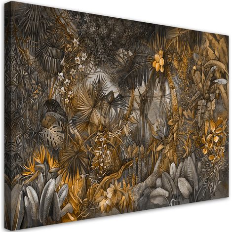 Tableau sur toile Jungle profonde 90x60 (1/5)