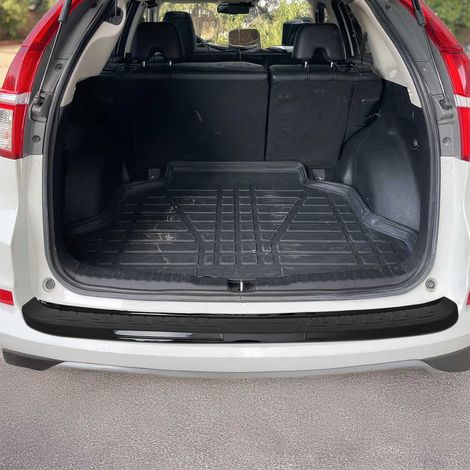 OMAC Protection seuil Coffre Pare-Chocs Compatible avec Honda CR-V 2012-2018 Acrylic Brillant (1/5)