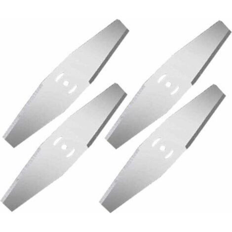 Ersatzmesserköpfe für Rasentrimmer, Rasenmäher, Freischneider und Unkrauttrimmer (4 Messer)