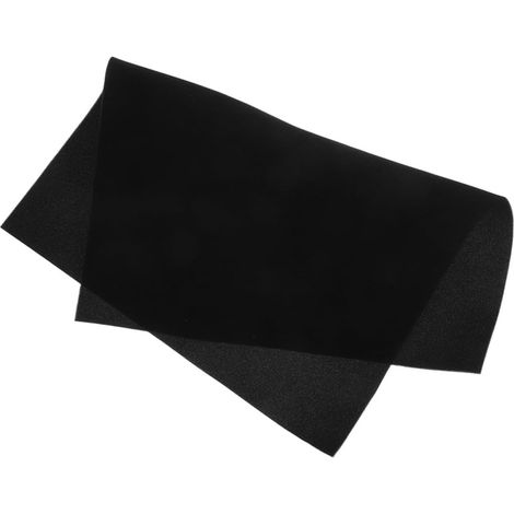 Filtre Boitier PC été Vacances Mousse Filtre PC Réutilisable Noir Polyuréthane Amovible, pour Boîtier et Ventilateur, Cabinets et Diverses Tours, Ventilation Améliorée (1/5)