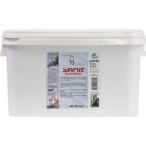 Sanit Cube cuvette boite de 40 pieces