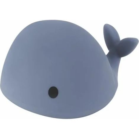 Lampada flow moby ricaricabile LED silicone blu
