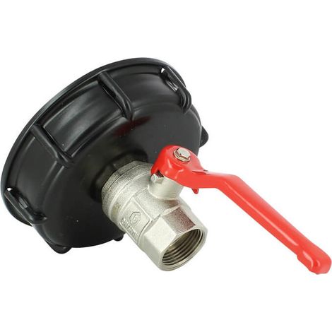 Raccord S100X8 - Vanne laiton - Femelle 3/4'' Pas gaz (20x27 mm) (1/2)