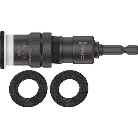 Wera 881/4/1 SB Bithalter mit variabler Einschraubtiefenbegrenzung, 3-tlg. (1/5)