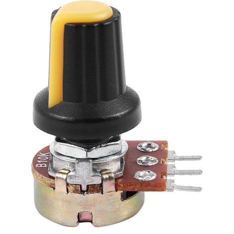 Potentiomètre audio rotatif linéaire de type B à 3 bornes, 5 x 10 kΩ (1/5)