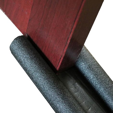 Flexible Türdichtungsleiste Schalldämmung Geräuschreduzierung u (1/5)
