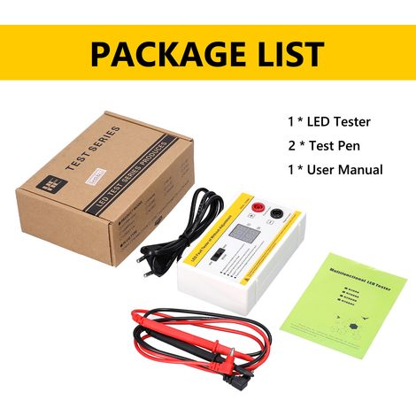 Testeur de maintenance LED portable, détecteur de défauts, outil de réparation de rétro-éclairage TV, perles de lampe multifonctions et bandes lumineuses, planches, instruments de mesure d'ampoule (1/5)