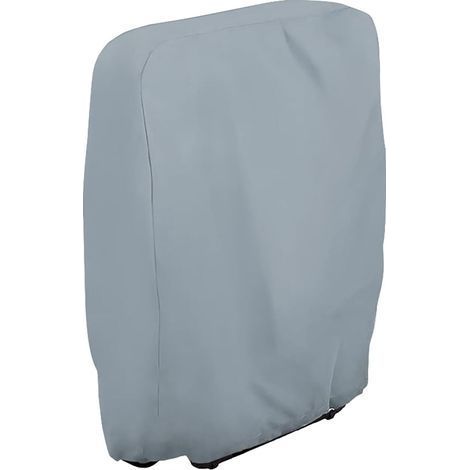 Housses grises pour balcon, terrasse et chaises de jardin en tissu Oxford 210D, anti-UV et zéro gravité. (1/5)
