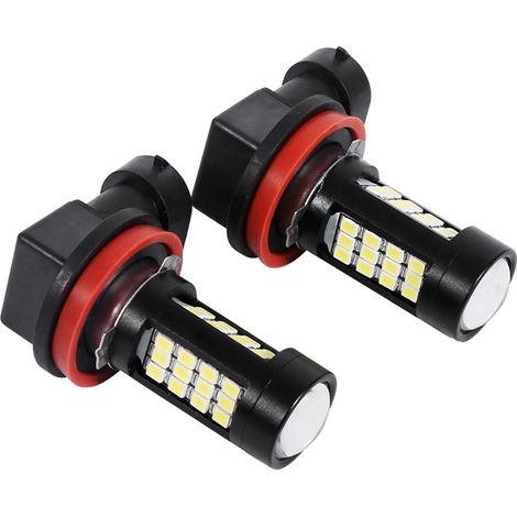 2x H11/H8 42 SMD 2835 weiße LED-Lampen, störungsfrei, Abblendlicht und Nebelscheinwerfer (1/5)