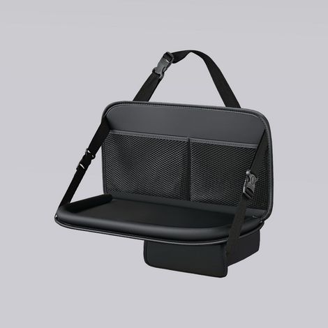 Rücksitz-Auto-Organizer  Fahrzeug-Rücksitz-Aufbewahrung mit Tisch – Rückenlehnen-Organizer, faltbares Tablett für Reisen, Fahren, Camping, Outdoor